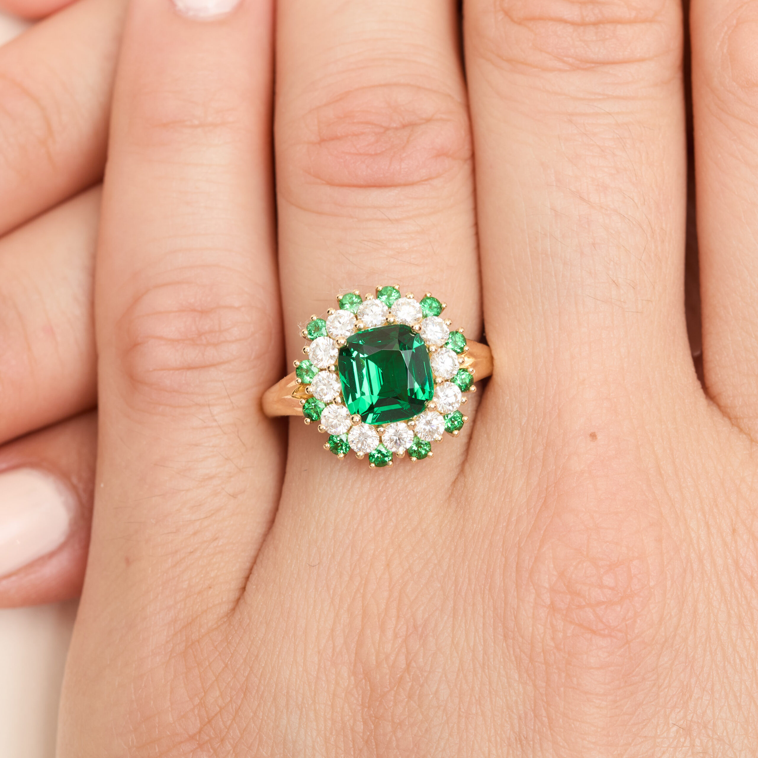 Bague Colombo - Tsavorite 2.53 carats – Image 2