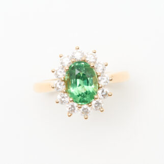 Bague Tsavorite