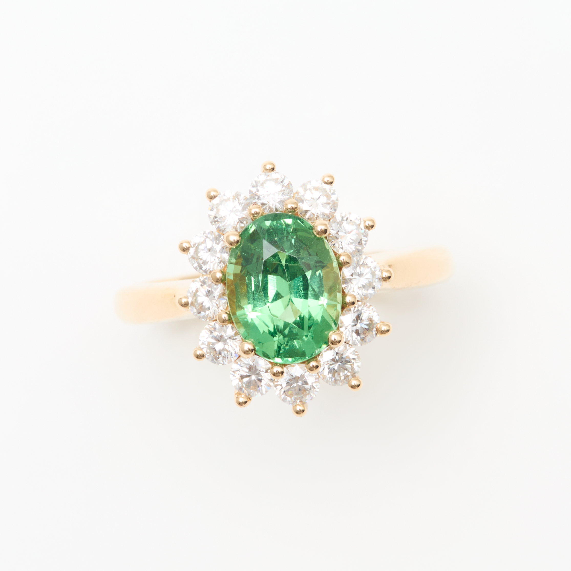 Bague Tsavorite