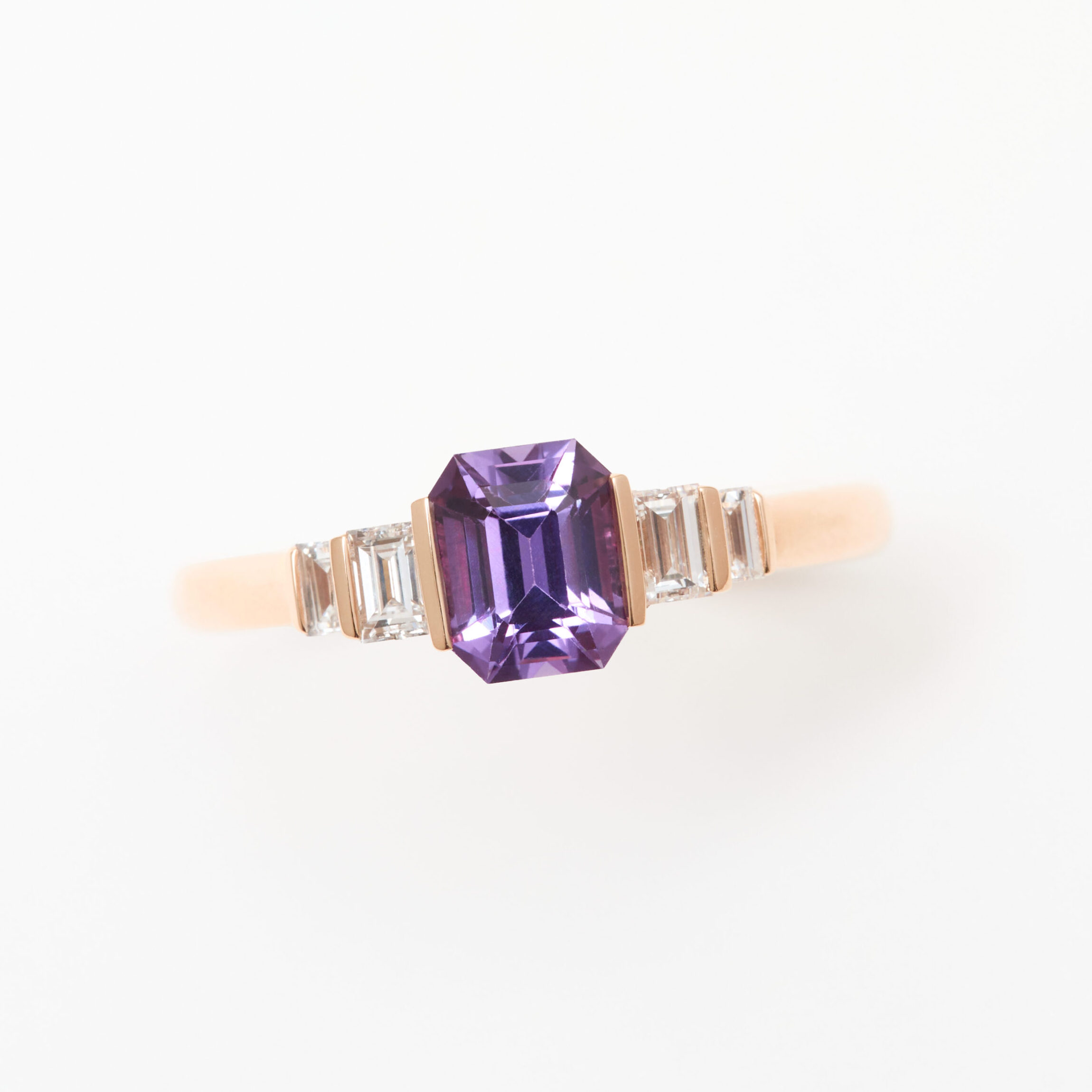 Bague Saphir Violet