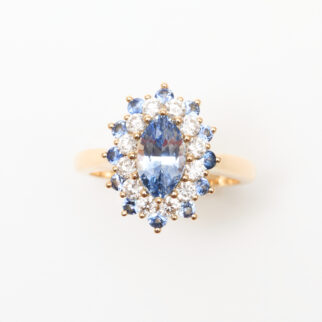 Bague Saphir Cornflower