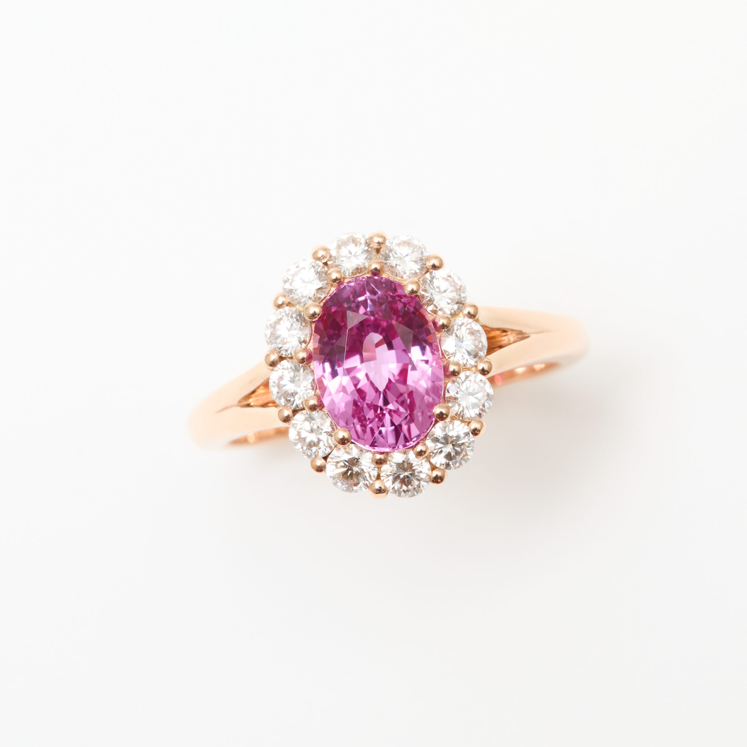 Bague Saphir Rose