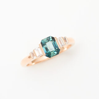 Bague Saphir Teal