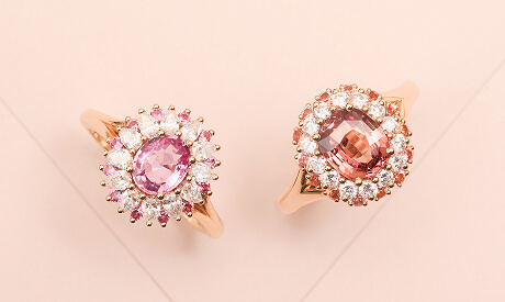 Saphir Padparadscha