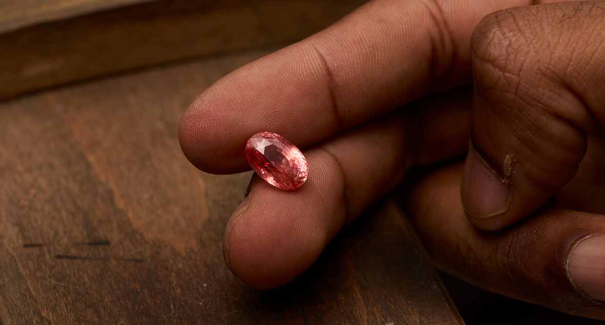 Saphir Padparadscha