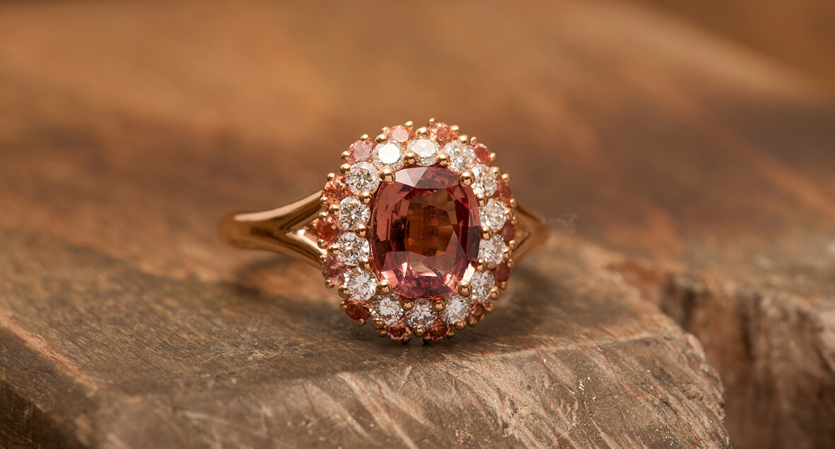 Saphir Padparadscha