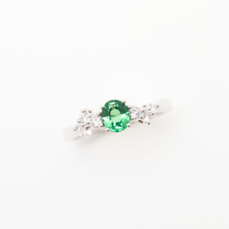 Bague Tsavorite