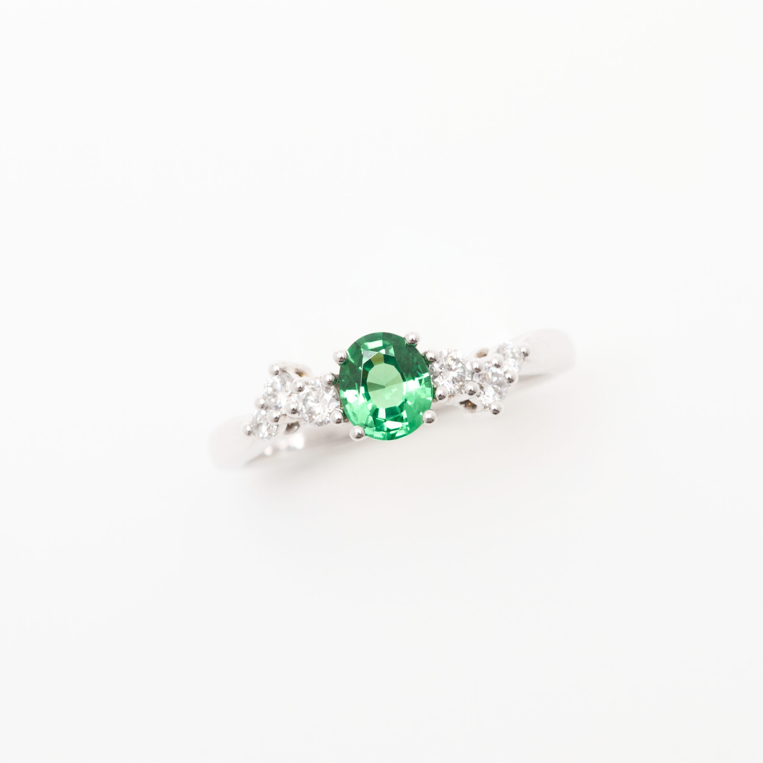 Bague Tsavorite
