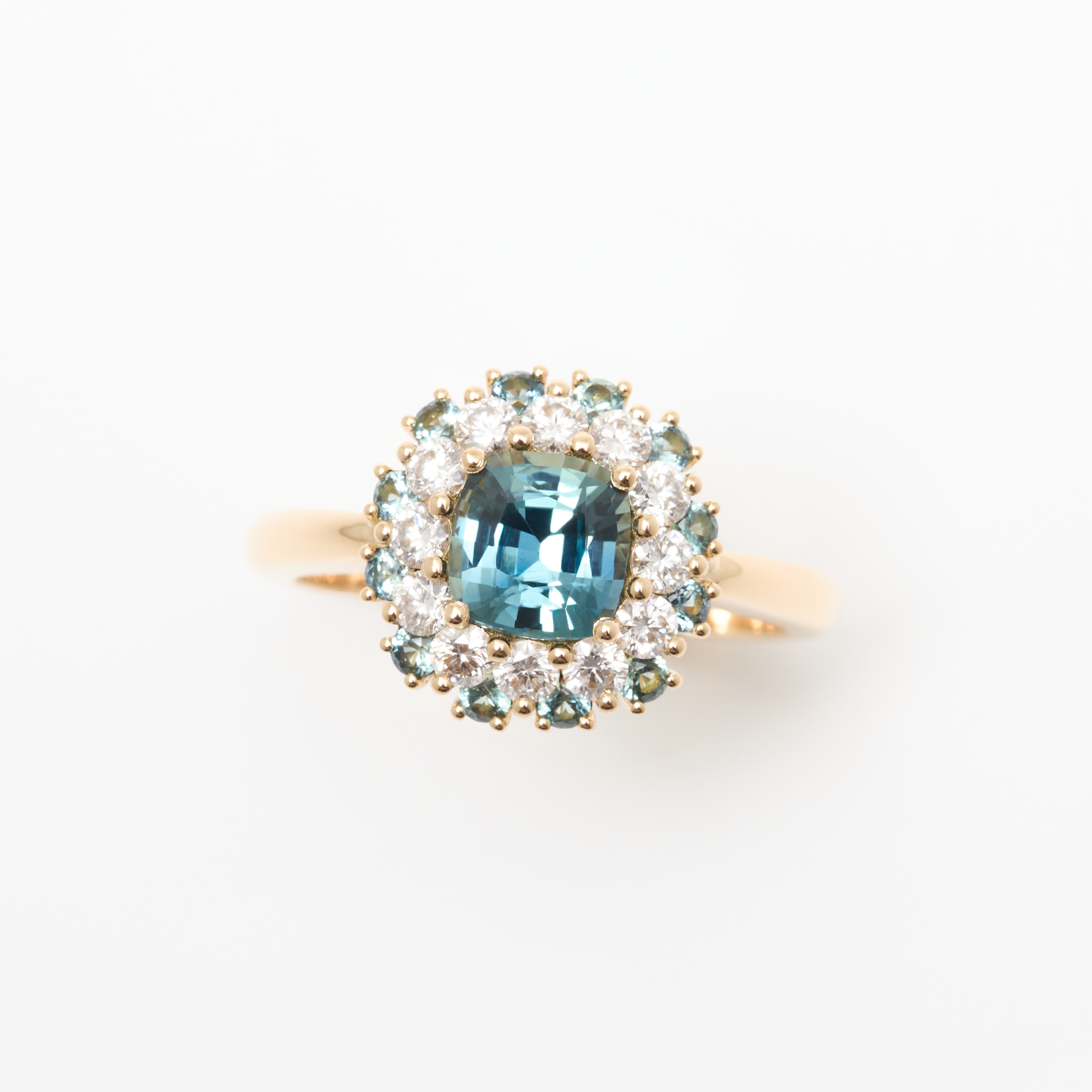 Bague Saphir Teal