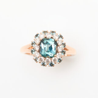 Bague Saphir Teal