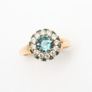 Bague Saphir Teal