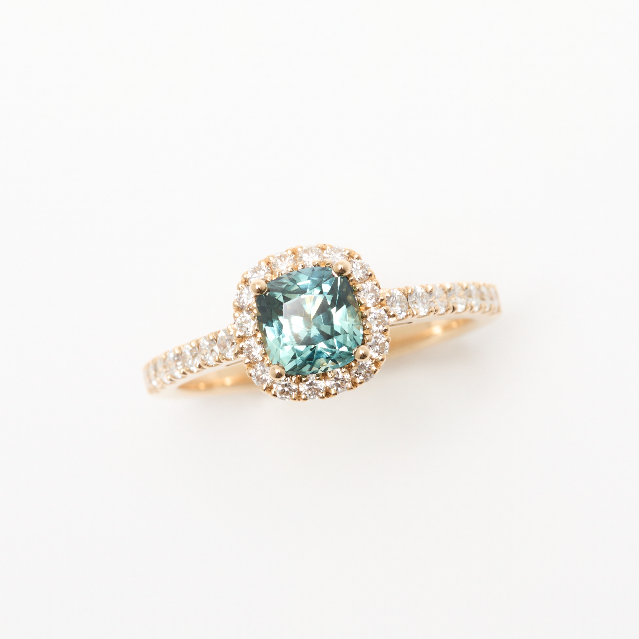 Bague Saphir Teal
