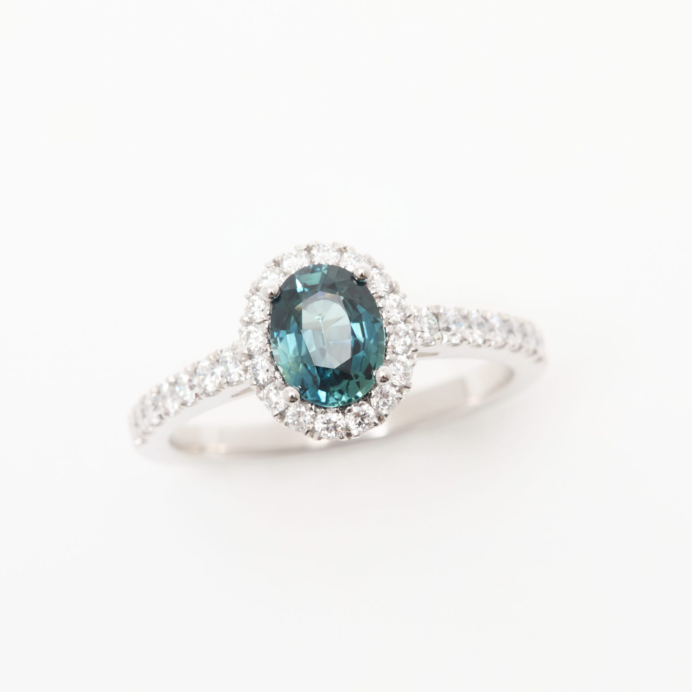 Bague Saphir Teal