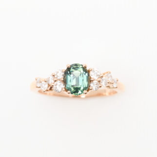 Bague Saphir Teal
