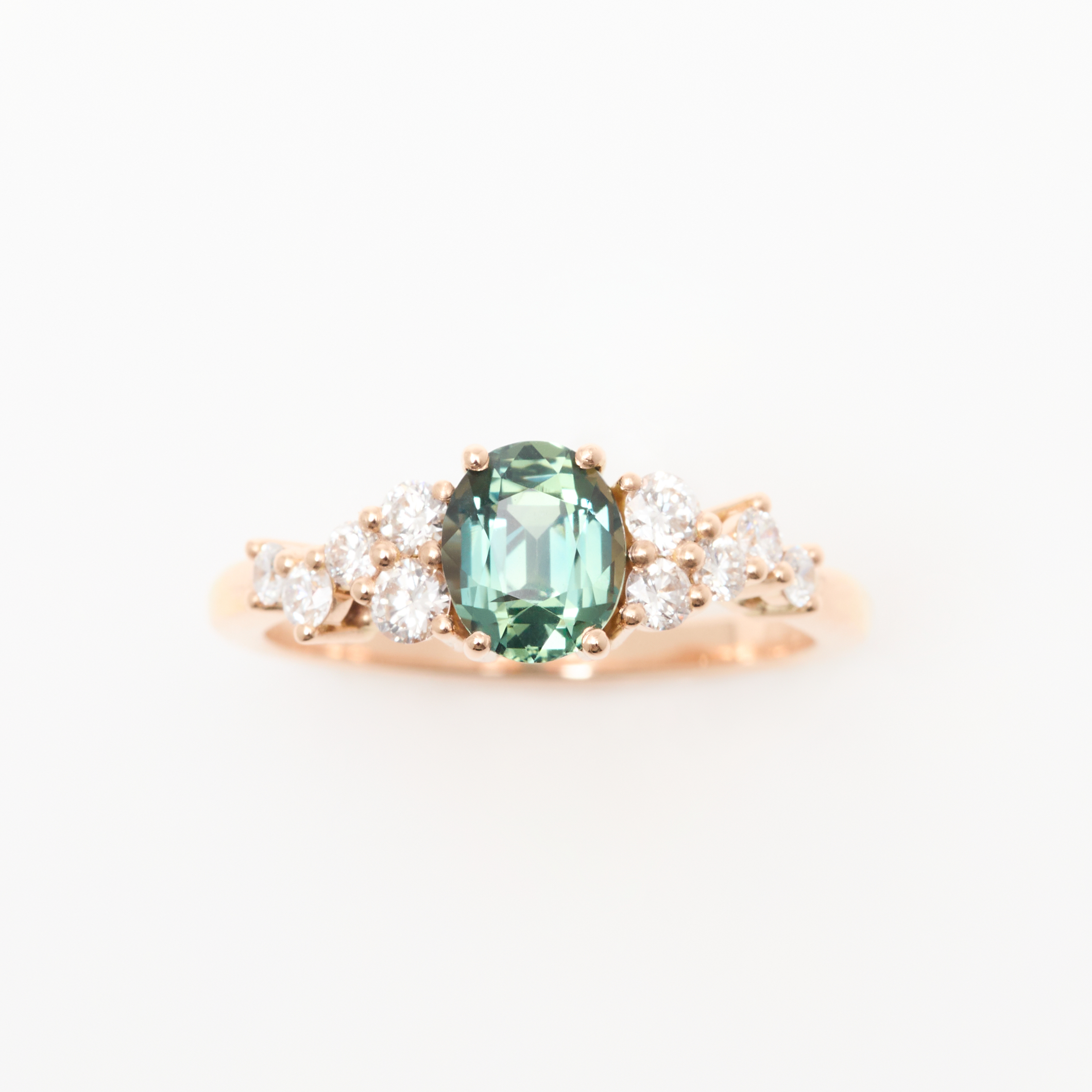 Bague Saphir Teal
