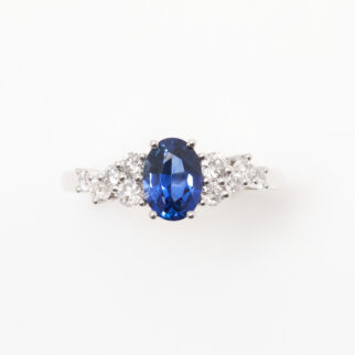 Bague Saphir Bleu