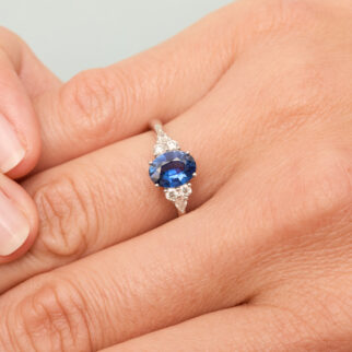 Bague Saphir Bleu