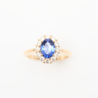 Bague Saphir Bleu