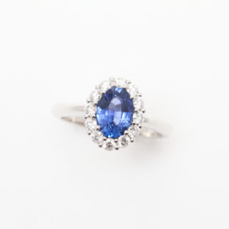 Bague Saphir Bleu
