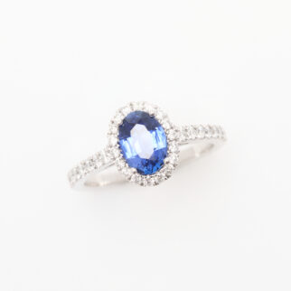 Bague Saphir Bleu