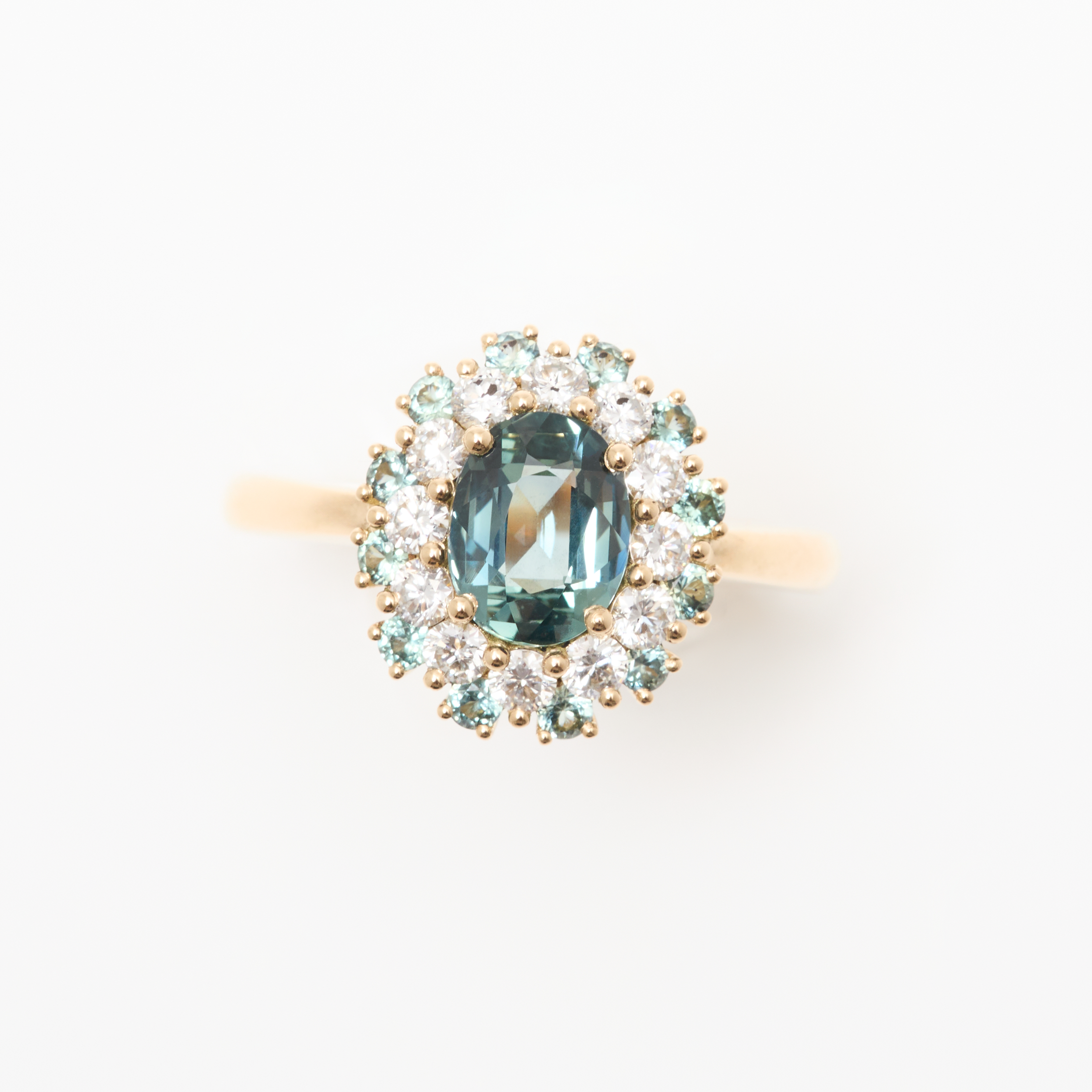 Bague Saphir Teal