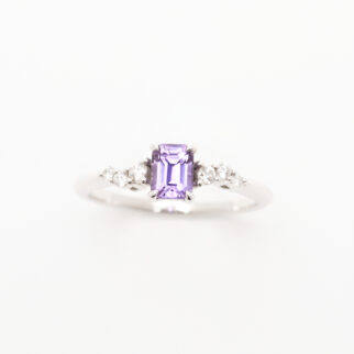 Bague Saphir Violet