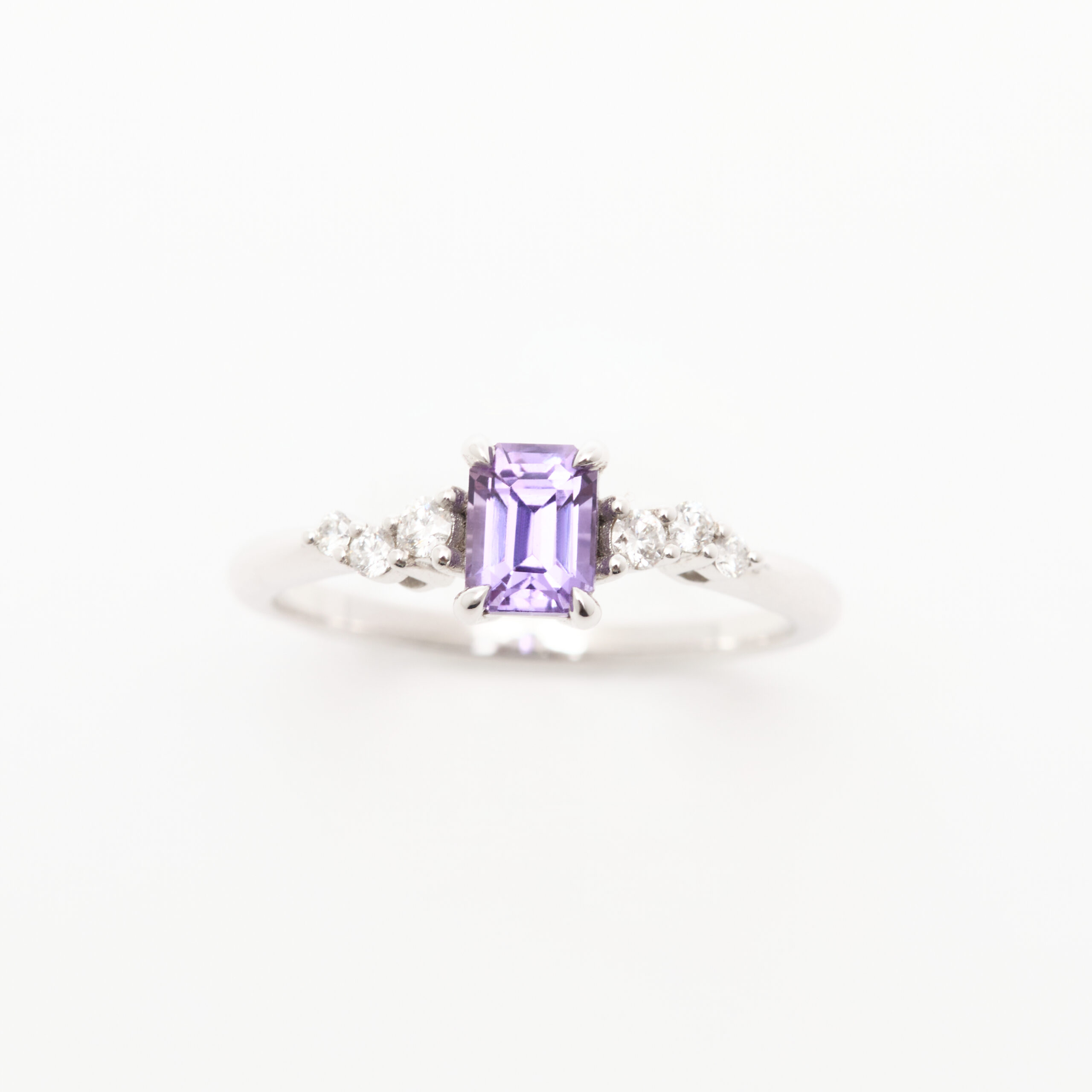 Bague Saphir Violet