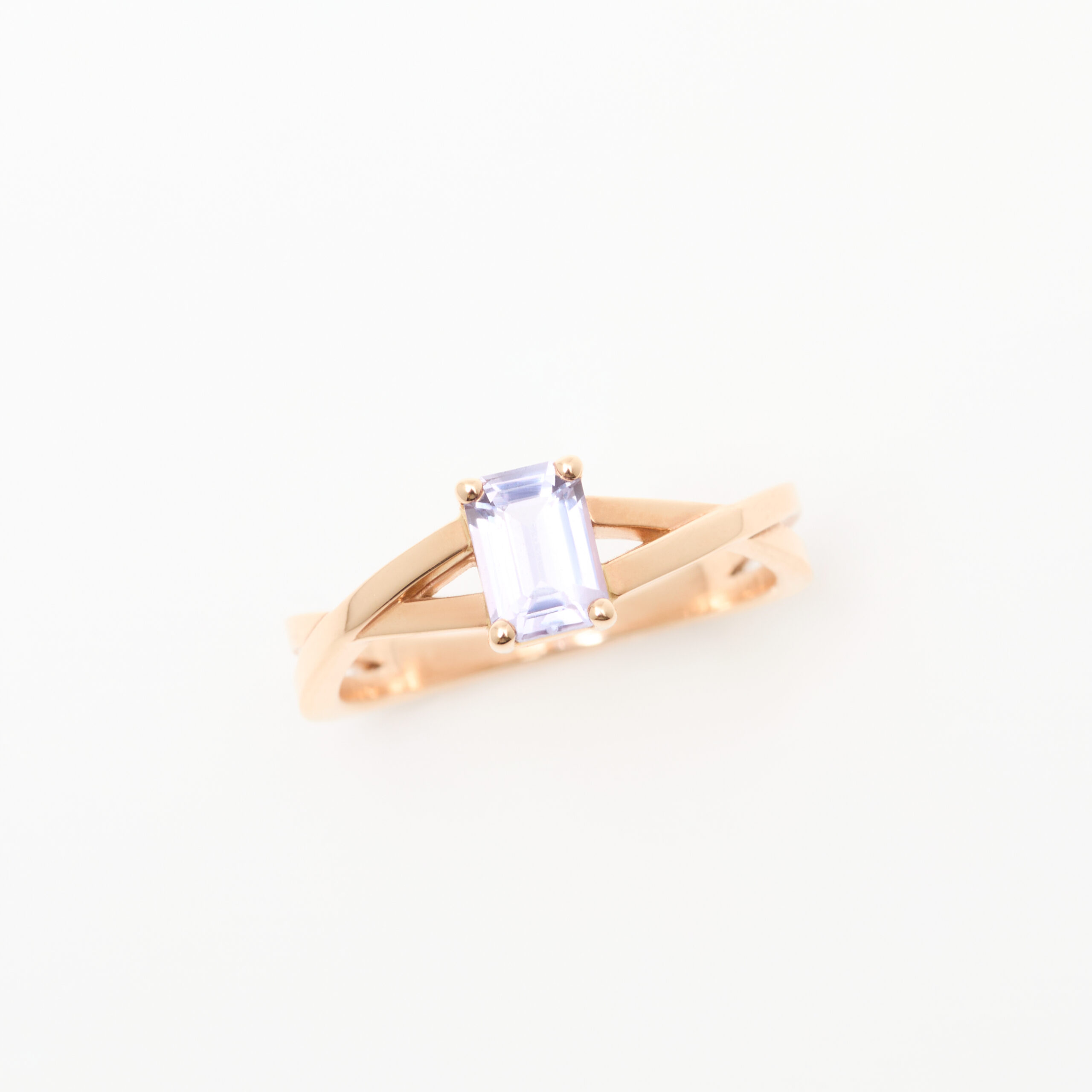 Bague Saphir Rose
