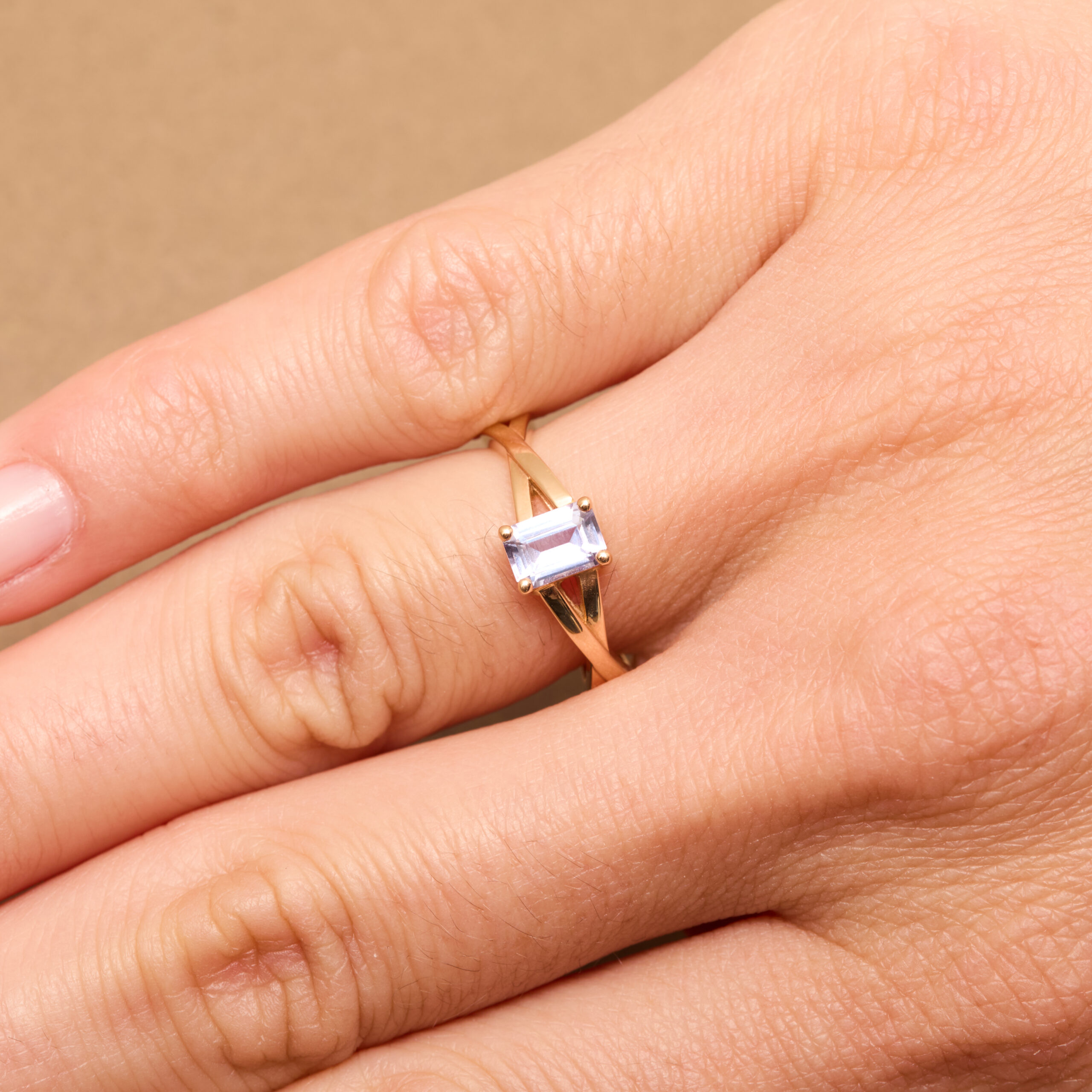 Bague Saphir Rose